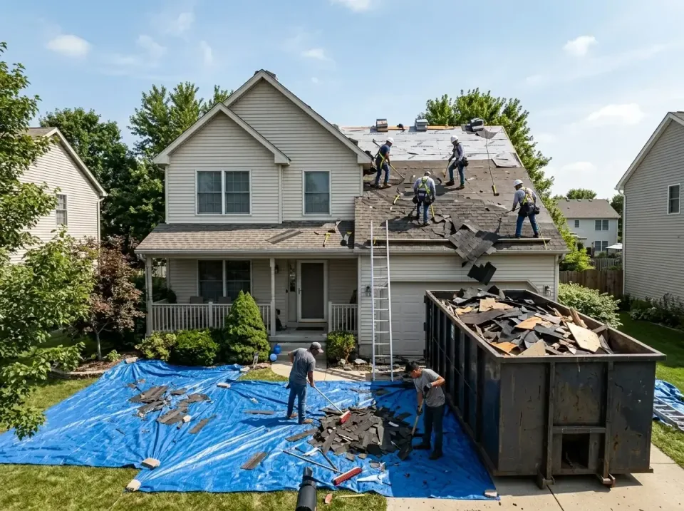 roof-replacement-debris-remova-004 — frequently asked questions, Cheapest Dumpster Rentals in Chillum, MD